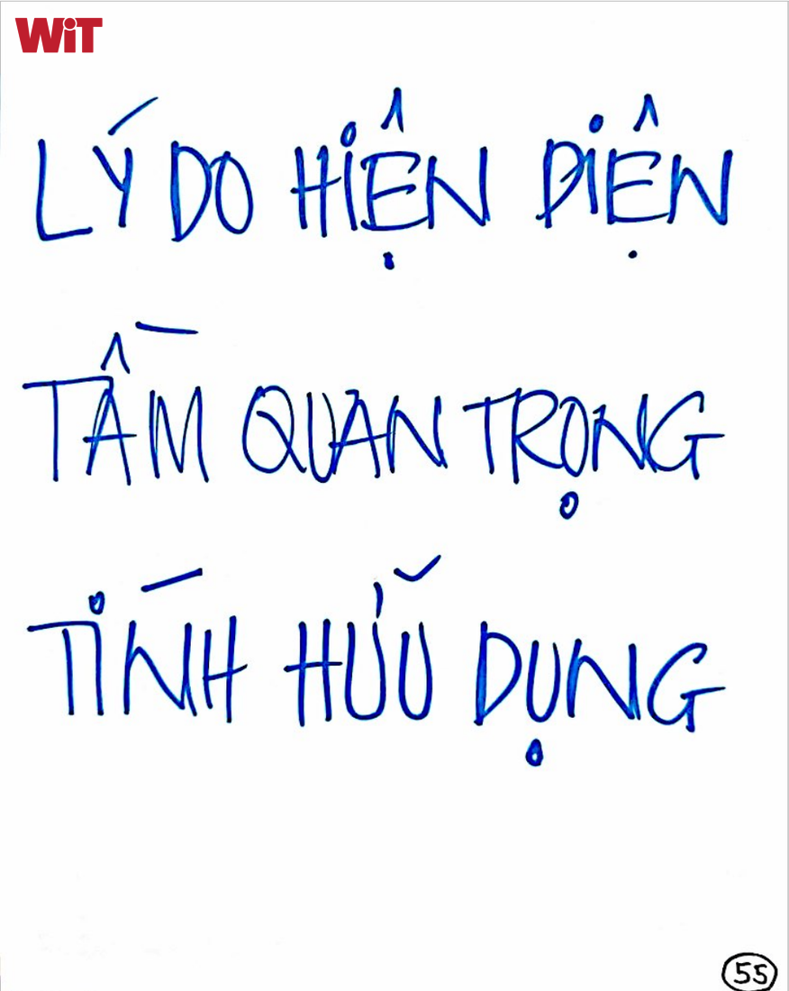 Trạng thái khi chúng ta ghi nhận được lý do hiện diện, tầm quan trọng và tính hữu dụng của con người và vạn vật.